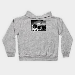 Smoke Box Door Open Kids Hoodie